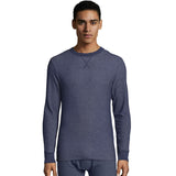Hanes Men's Raschel Thermal Crewneck