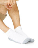 Hanes Men's Big & Tall Ankle Socks, 12-Pack