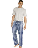 Hanes Men's Sleep Set with Woven Knit Pants