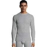 Hanes Men's Waffle Knit Thermal Crewneck