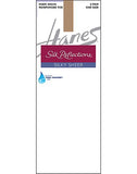 Hanes Silk Reflections Silky Sheer Knee Highs with Reinforced Toe 2-Pack