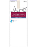 Hanes Silk Reflections Silky Sheer Knee Highs with Reinforced Toe 2-Pack