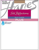 Hanes Silk Reflections Plus Enhanced Toe Sheer Pantyhose