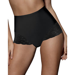Bali Brief with Lace Firm Control 2-Pack