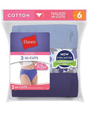 Hanes Women's Cotton Hi-Cuts