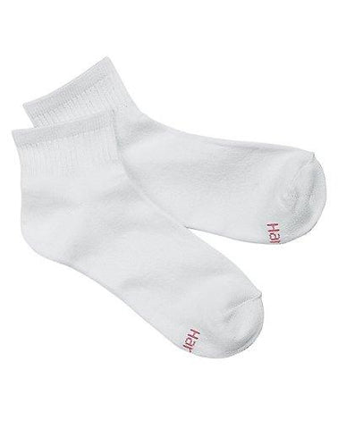 Hanes Women's ComfortSoft&reg; Ankle Socks Extended Sizes 3-Pack