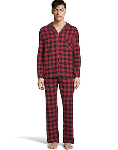 Hanes Men's Flannel Pajamas