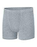 Boys' Hanes Ultimate Dyed Boxer Brief with ComfortSoft&reg; Waistband Assorted Black & Grey 4-Pack