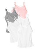 Hanes Girls' Cami 5-Pack