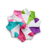 Hanes Girls' Low-Cut EZ Sort&reg; Socks Assorted 10-Pack