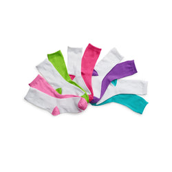 Hanes Girls' Crew EZ Sort&reg; Socks Assorted 10-Pack