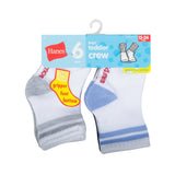 Hanes Infant Boys Crew socks P6