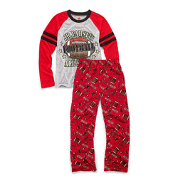 Hanes Boys' Sleepwear 2-Piece Set, JV All-Star Print