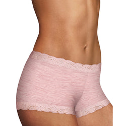 Maidenform&reg; Microfiber and Lace Boyshort