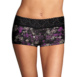 Maidenform&reg; Cotton Dream&reg; Boyshort With Lace