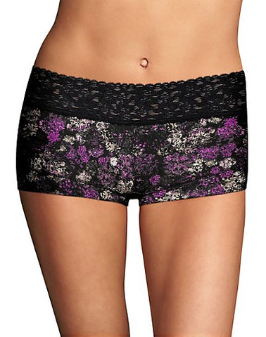 Maidenform&reg; Cotton Dream&reg; Boyshort With Lace