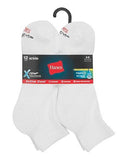 Hanes Men's FreshIQ&reg; X-Temp&reg; Active Cool&reg; Ankle Socks 12-Pack