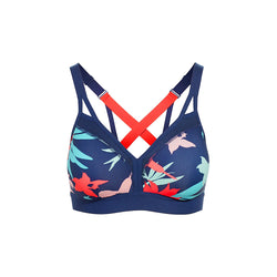 Champion Women Curvy Strappy Sports Bra - Print