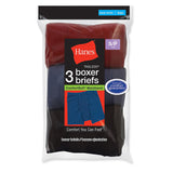 Hanes Boys' ComfortSoft&reg; Dyed Boxer Briefs 3-Pack
