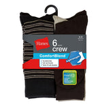 Hanes Men's Comfortblend Lightweight Casual Dress Socks P6