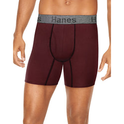 Hanes Men's Comfort Flex Fit&reg; Ultra Soft Cotton Stretch Boxer Briefs 3-Pack