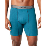 Hanes Men's Comfort Flex Fit&reg; Ultra Soft Cotton Stretch Long Leg Boxer Briefs 3-Pack
