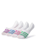 Champion Women's Performance Liner Stripe Socks 4-Pack