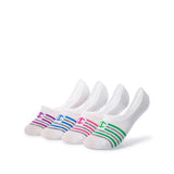 Champion Women's Performance Liner Stripe Socks 4-Pack