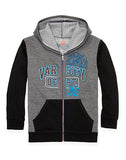 Hanes Boys' Graphic Fleece Colorblock Full Zip Hoodie