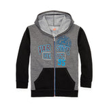 Hanes Boys' Graphic Fleece Colorblock Full Zip Hoodie