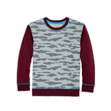 Hanes Boys' Camo Fleece Colorblock Sweatshirt