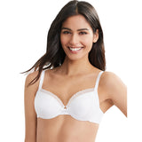 Hanes Ultimate&reg; Silky Smooth Comfort Underwire Bra
