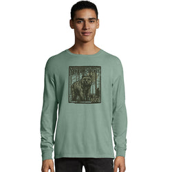 Hanes ComfortWash™ Yellowstone National Park Graphic Long Sleeve Tee