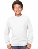 Hanes Youth ComfortSoft&reg; TAGLESS&reg; Long-Sleeve T-Shirt