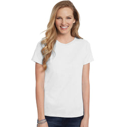 Hanes Women's Relaxed Fit Jersey ComfortSoft&reg; Crewneck T-Shirt