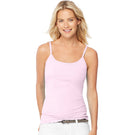 Hanes Women's Stretch Cotton Cami with Built-In Shelf Bra