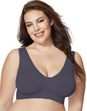 Just My Size Pure Comfort&reg; Front-Close Wirefree Bra