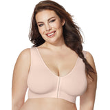 Just My Size Pure Comfort&reg; Front-Close Wirefree Bra