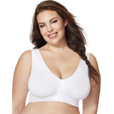 Just My Size Pure Comfort&reg; Front-Close Wirefree Bra