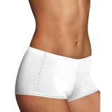 Maidenform One Fab Fit Cotton Boyshort with Lace