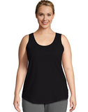 Just My Size Cotton Jersey Shirttail Women's Tank Top