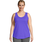 Just My Size Cotton Jersey Shirttail Women's Tank Top
