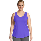 Just My Size Cotton Jersey Shirttail Women's Tank Top