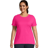 Just My Size Cotton Jersey Short-Sleeve Scoop-Neck Women's Tee