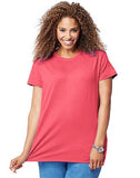 Just My Size Cotton Jersey Short-Sleeve Scoop-Neck Women's Tee