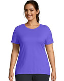 Just My Size Cotton Jersey Short-Sleeve Scoop-Neck Women's Tee