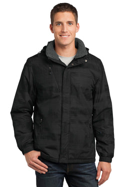 Port Authority® Brushstroke Print Insulated Jacket. J320