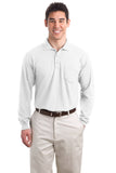 Port Authority® Long Sleeve Silk Touch™ Polo with Pocket.  K500LSP