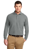 Port Authority® Silk Touch™ Long Sleeve Polo.  K500LS