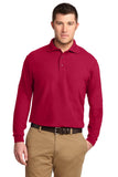 Port Authority® Silk Touch™ Long Sleeve Polo.  K500LS